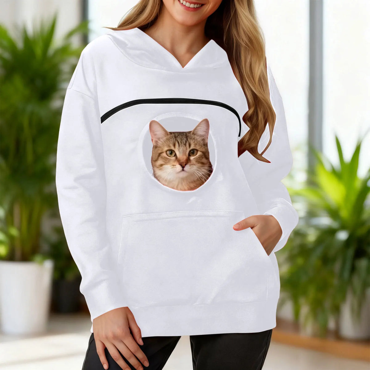 Relaxed Kitty Hoodie Unisex
