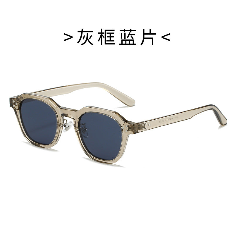 TR1004TR90 polarized sunglasses, no-makeup street style, sun trend